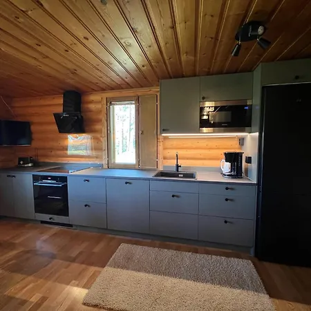 Logcabin, Sauna, Fireplace, View, Kitchen Ylläsjärvi