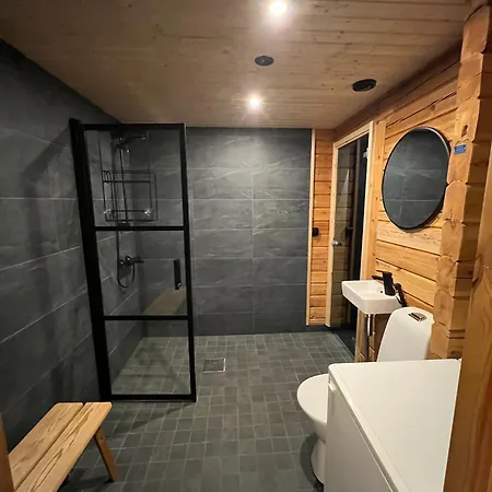 Logcabin, Sauna, Fireplace, View, Kitchen *