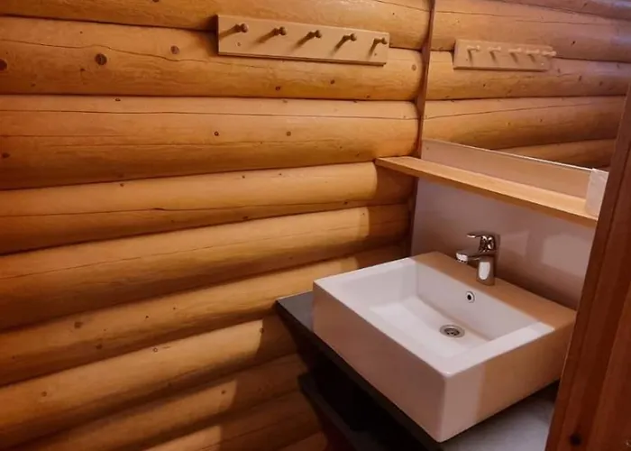 Tatil Evi Logcabin, Sauna, Fireplace, View, Kitchen