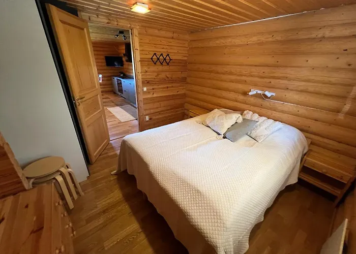 Tatil Evi Logcabin, Sauna, Fireplace, View, Kitchen Ylläsjärvi