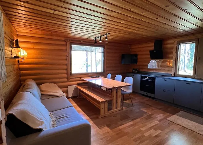 Logcabin, Sauna, Fireplace, View, Kitchen Tatil Evi