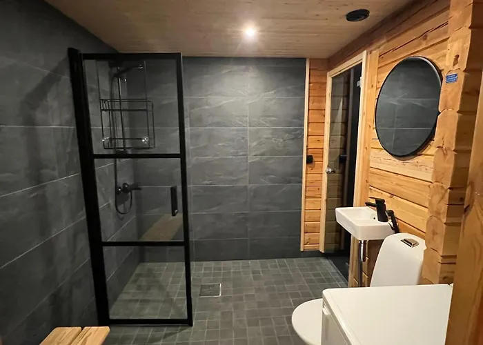 Logcabin, Sauna, Fireplace, View, Kitchen *