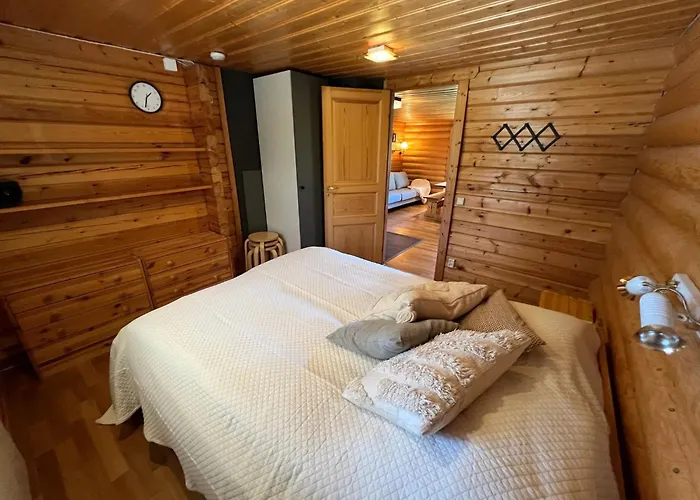 Logcabin, Sauna, Fireplace, View, Kitchen Ylläsjärvi