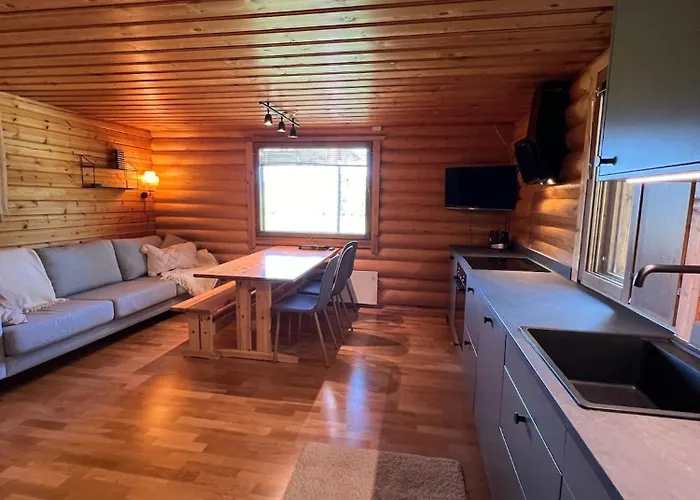 Logcabin, Sauna, Fireplace, View, Kitchen Tatil Evi